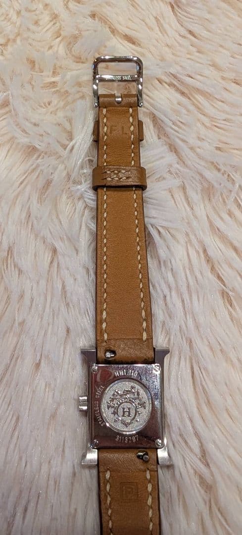 HERMES 時計 エルメス Hウォッチ シルバー