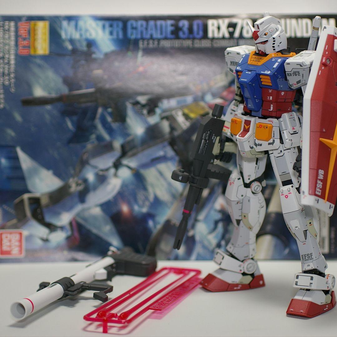 MG ガンダム 塗装 完成品 バンダイ ガンプラ 1/100
