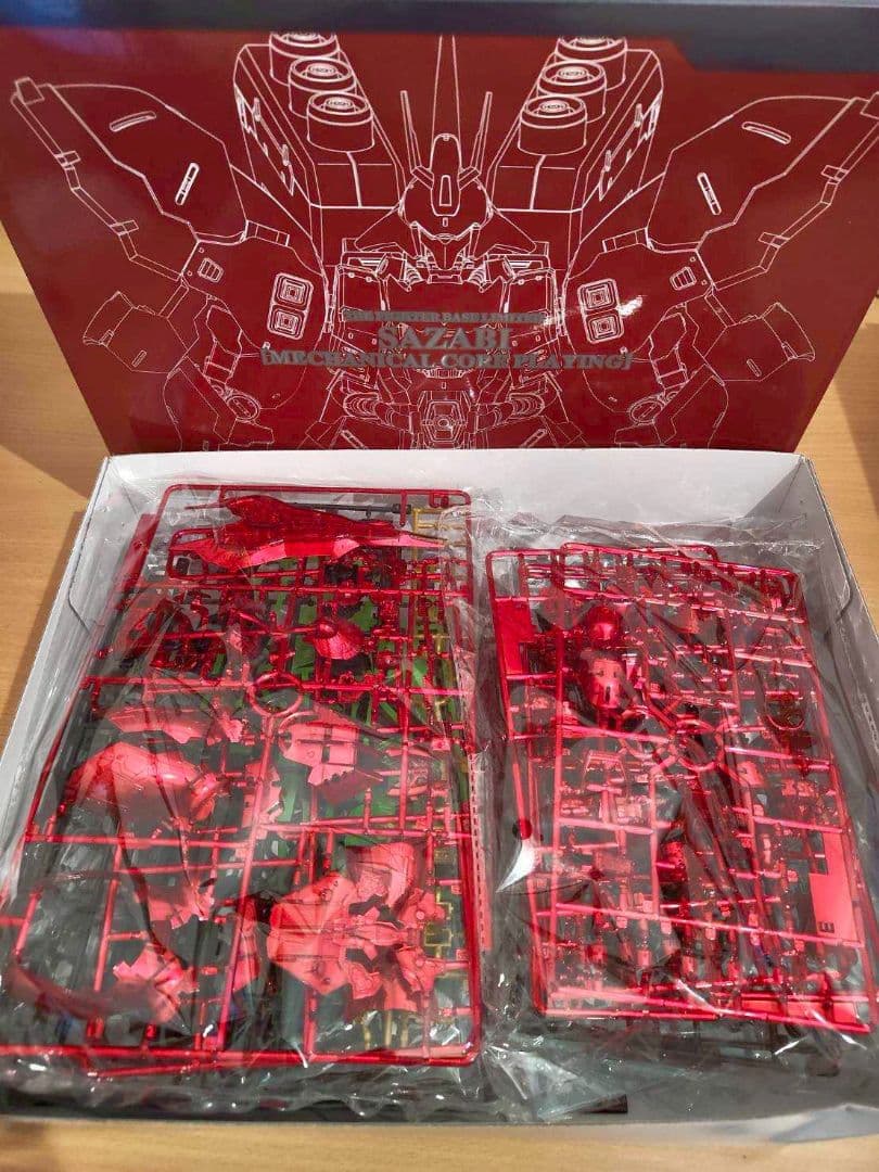 メカニカルコアメッキ　RG 1/144 サザビー 　海外版　水転写デカール付②