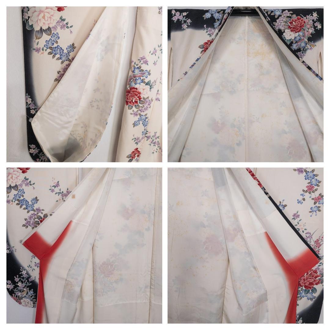 chika200555 R7SK1327 振袖+帯 2点セット 六通柄