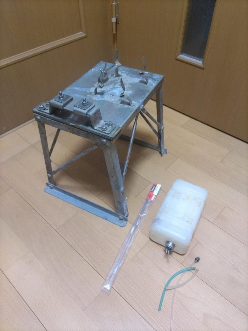 ホビーラジコン　エンジン用テストベンチ金属スタンド