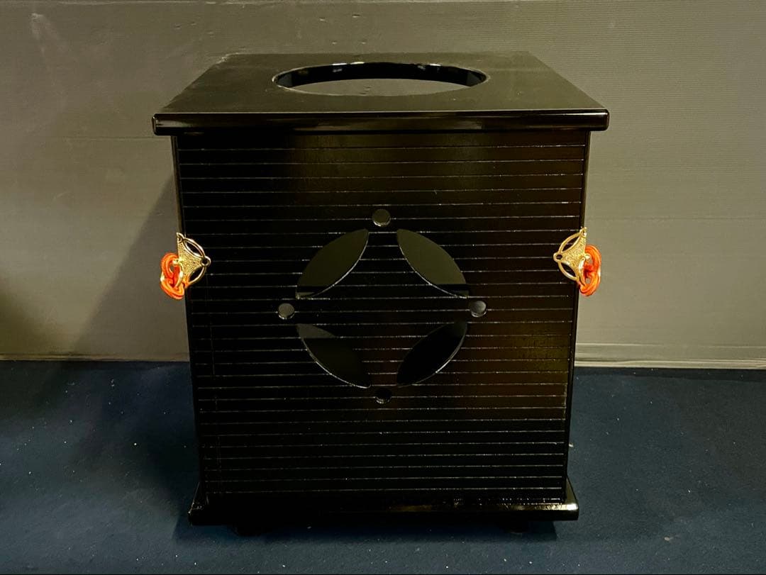 【未使用 美品】「母」 立礼 御園棚 炉落とし側のみ 組立式 紙箱(あ⑤)