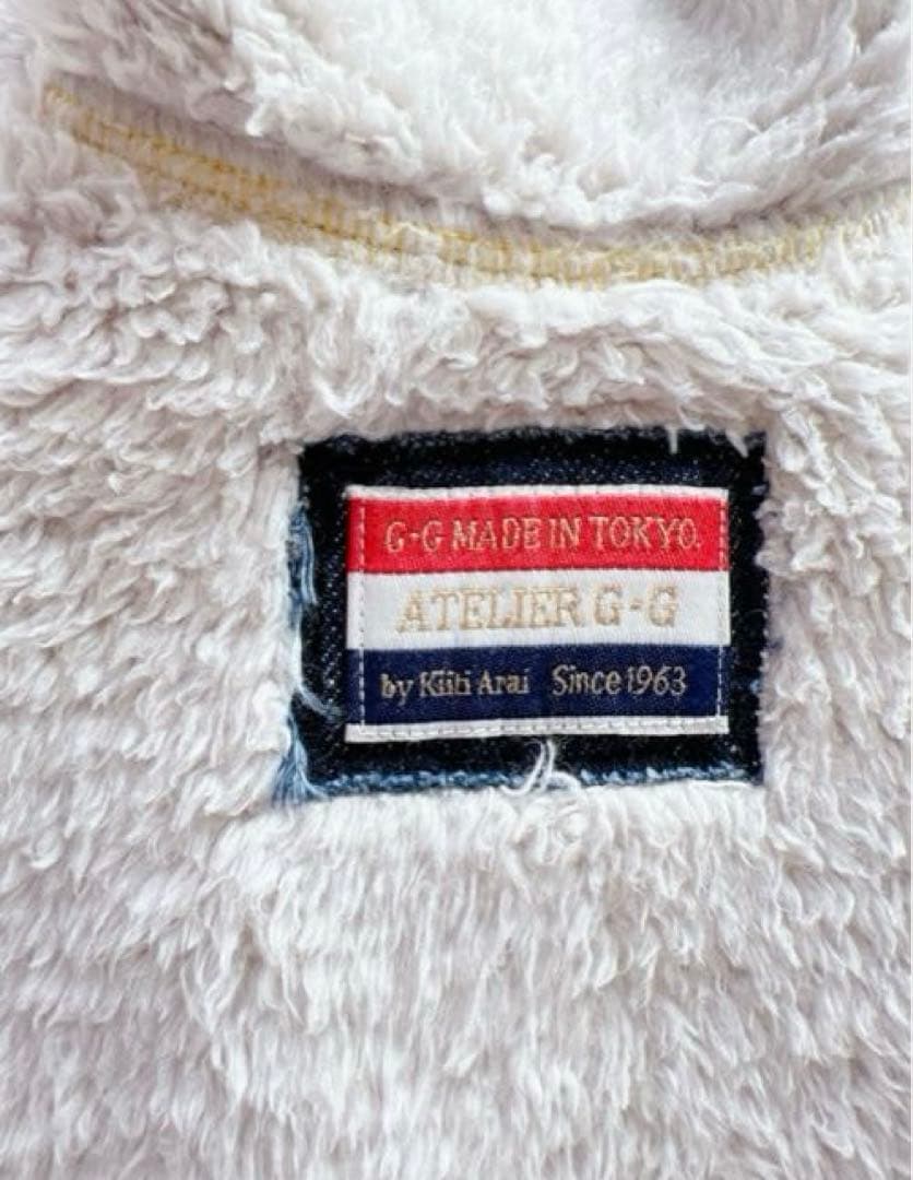 希少❣️サロン限定 ❣️美品！アトリエシジ ボアパーカーベスト2ハーフ①