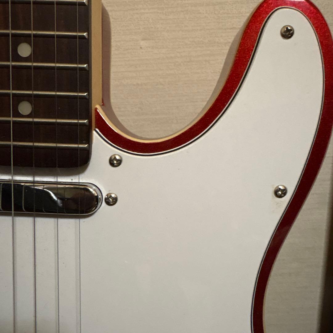 Bacchusテレキャスタータイプ キャンディアップルレッド