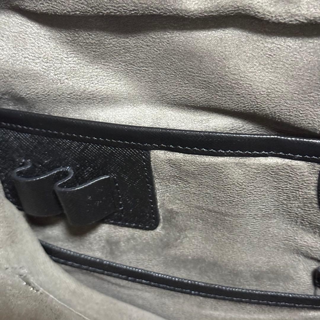 ⭐️極美品⭐️ペッレモルビダ　キャピターノ　レザー　ブラック　　ビジネスバッグ