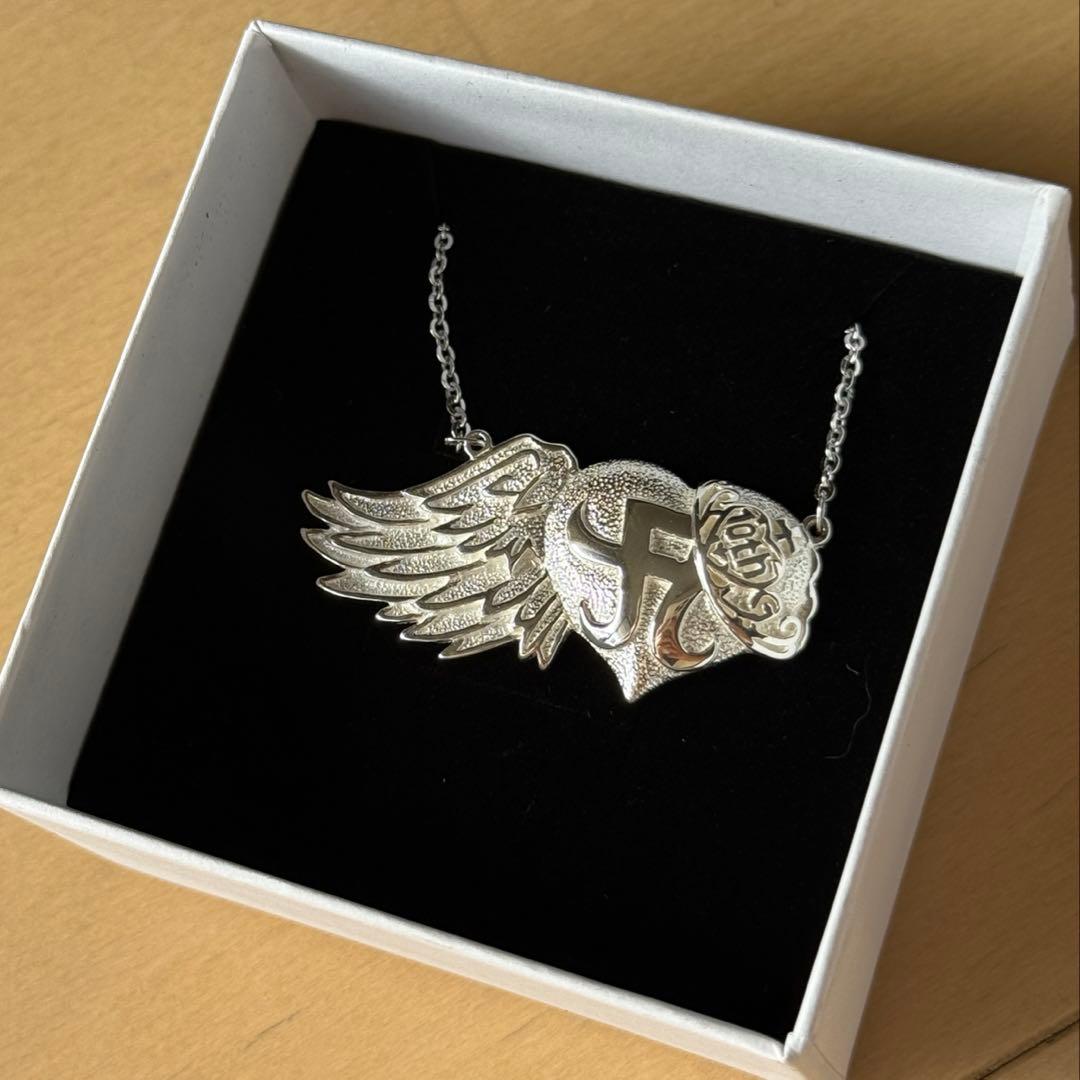 新品★silver925浜崎あゆみ10周年ロゴネックレス