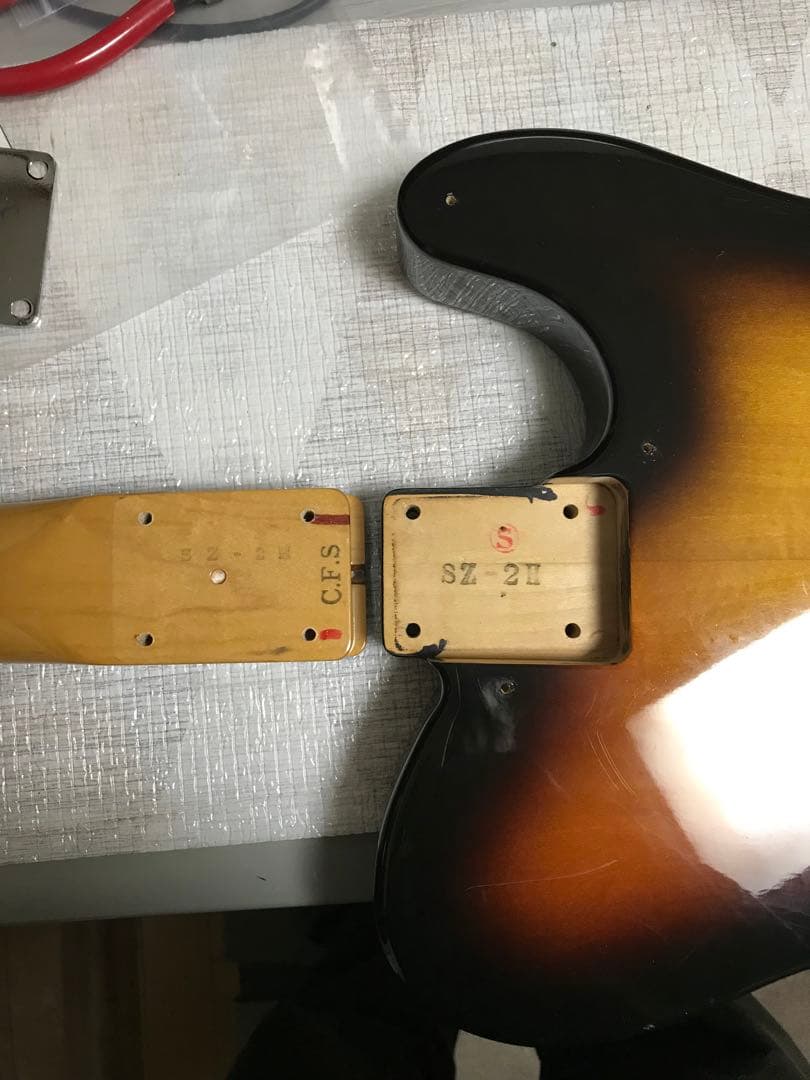 Telecaster History SZ-2H 1PU サンバースト 中古品