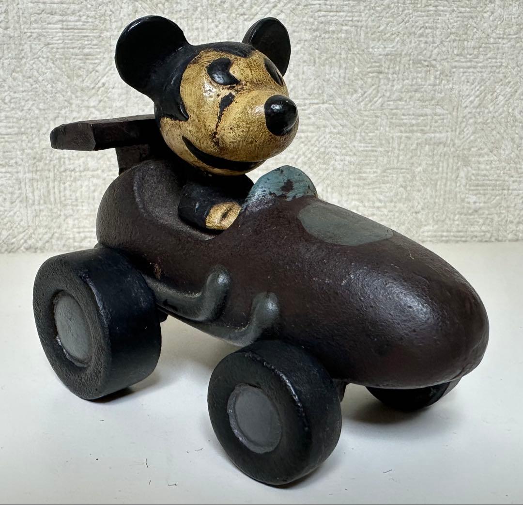 ヤングエポック レトロトイコレクション サンドキャストトイ ミッキースポーツカー