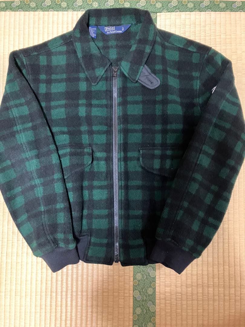 ‌*‌様 90s ラルフローレン A2 フライトジャケット　ブラックウォッチ