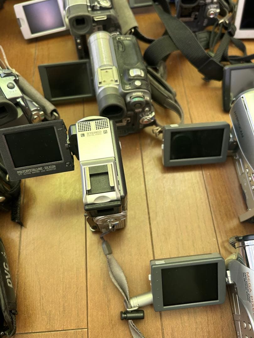 【ジャンク品】ハンディカムセット 20台 Sony Panasonic JVC