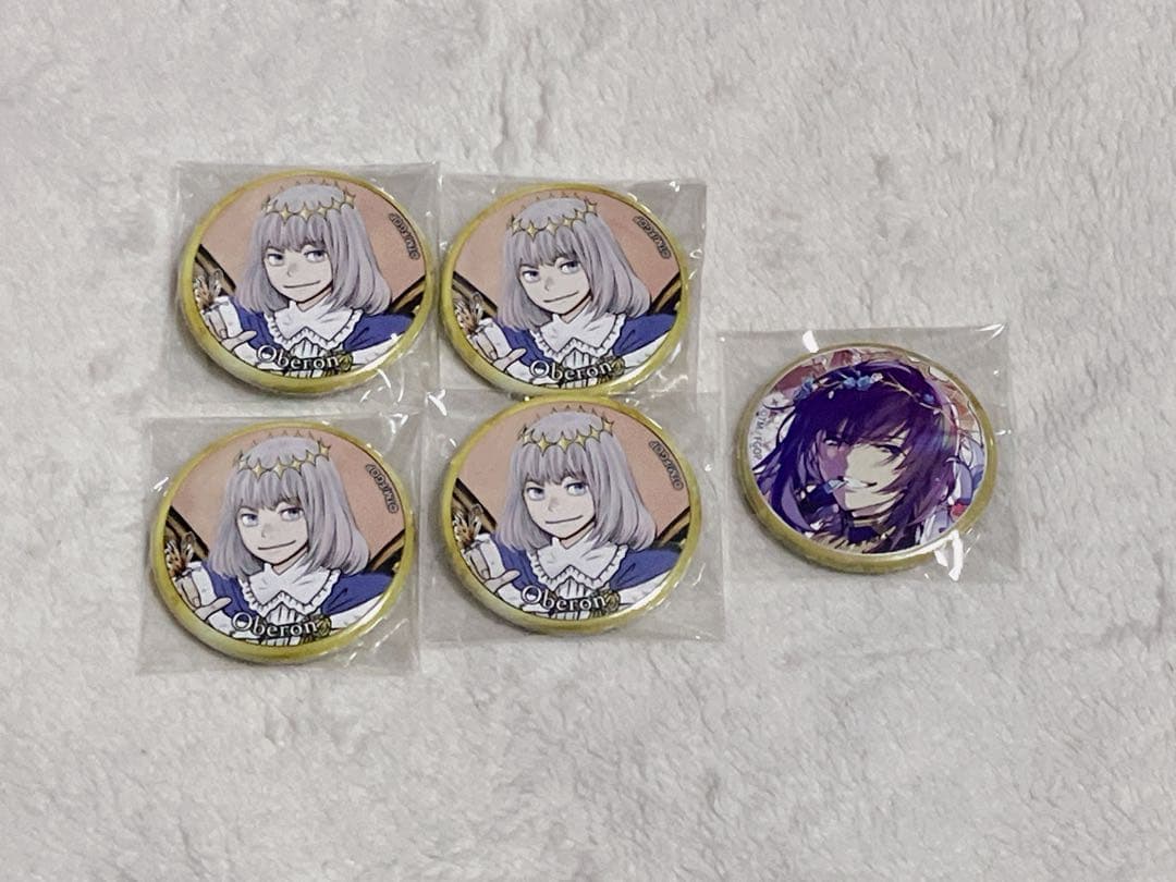 FGO fes 霊基召喚 WD ホワイトデー 缶バッジ 【オベロン】