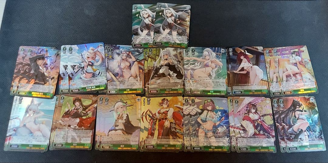 ヴァイスシュヴァルツ　アズールレーン Vol.2　SR　緑色　まとめ売り