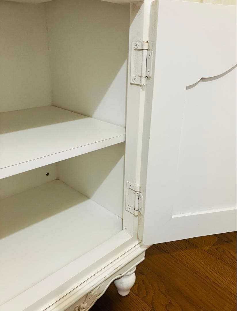 ★kino★ ベッドサイドキャビネット ホワイト