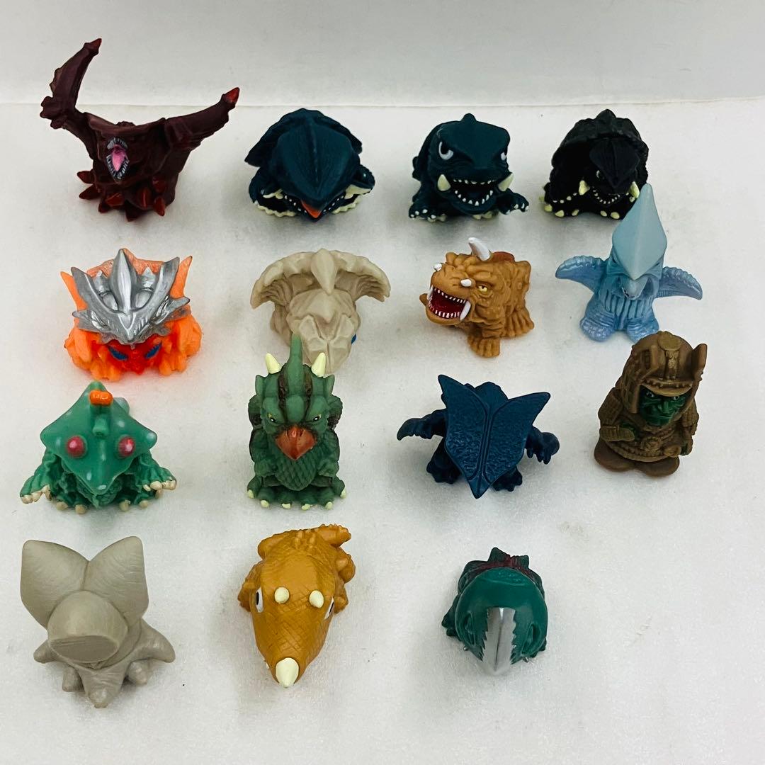 当時物／レア ガメラ 怪獣 指人形 15個 まとめセット 怪獣