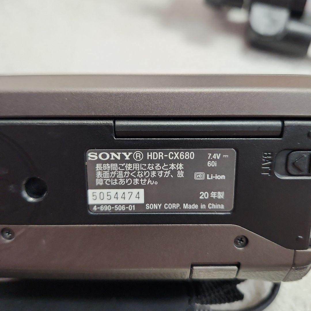 【早い者勝ち】大幅値下げ中‼️SONY HDR-CX680 ビデオカメラ