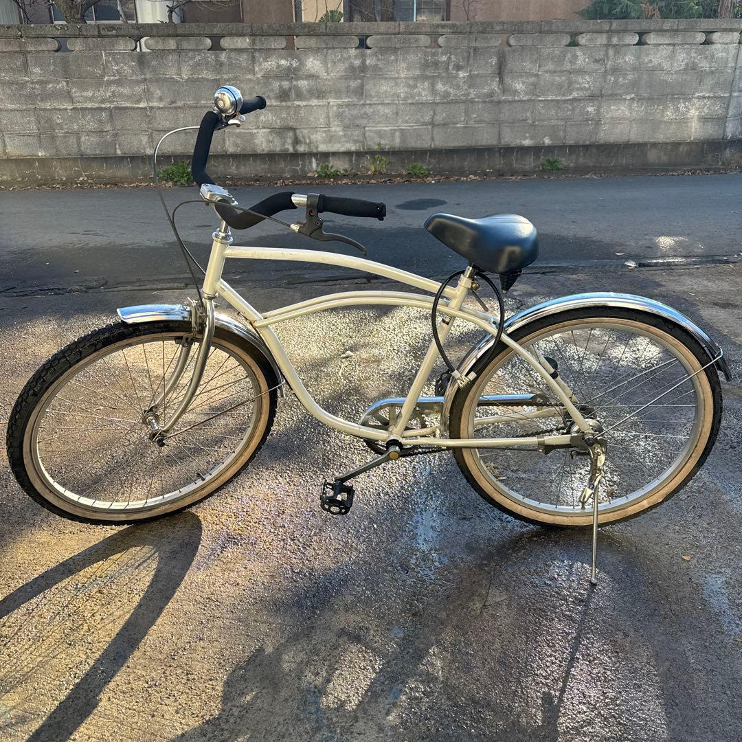 シティサイクル シルバー 26インチ