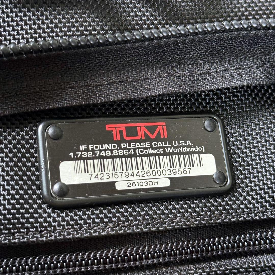 【美品】TUMI ALPHA キャリーバッグ 26103DH 5点セット