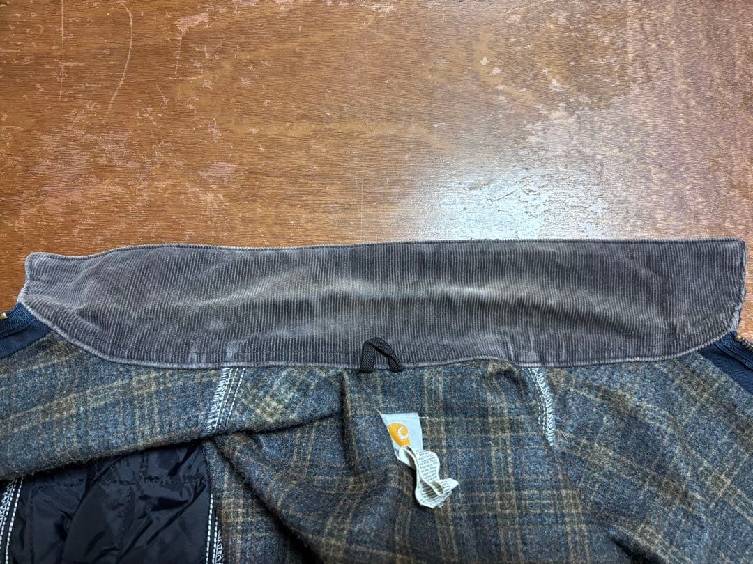 カーハート　デトロイトジャケット　企業ロゴ　バドワイザー