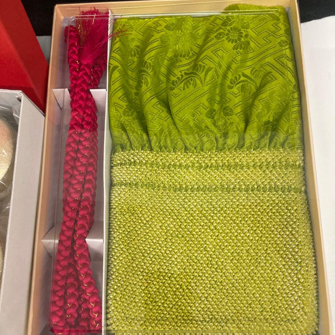 美品⭐︎京都きもの友禅⭐︎赤花柄振袖 正絹 一式セット⭐︎