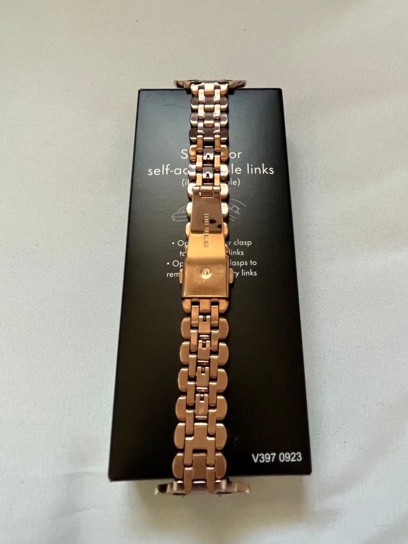 kate spade Apple Watch用バンド ローズゴールド