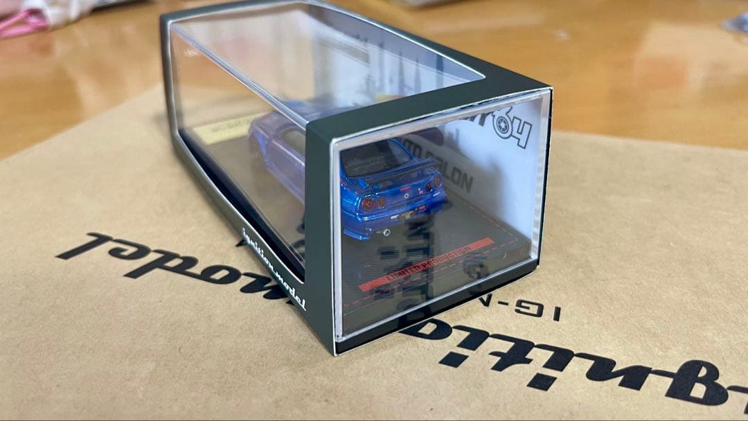 イグニッションモデル Skyline GT-R R34 1/64