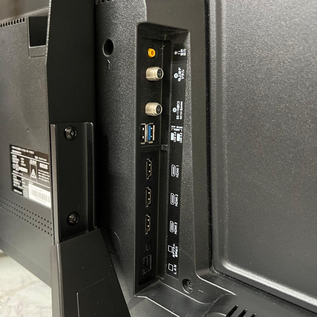 即日受渡❣️全国送料込3年前購入ジョワイユ43型 4K液晶テレビ外付けHDD録画可