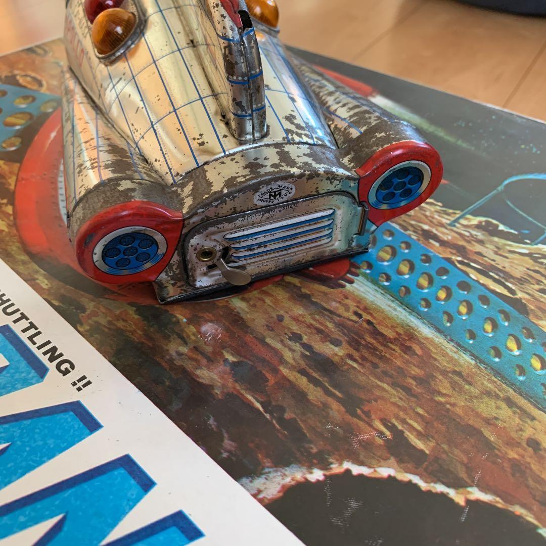 【昭和30年代】昔のマスダヤ　ブリキ　U.S.A.-NASA APOLLO箱無し