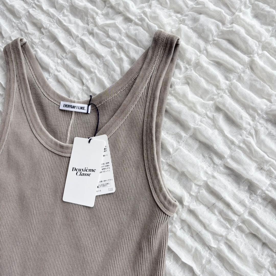 【新品未使用タグ付 ドゥーズィエムクラス 25年モデル ヴィンテージタンクトップ