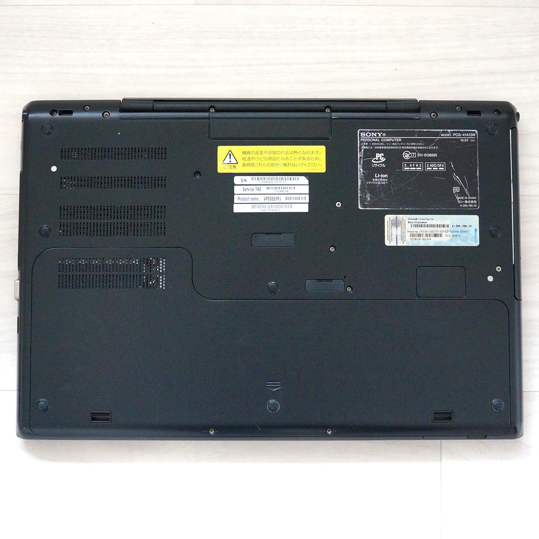 SONY VAIO VPCSE29FJ Core i7 8GB 15.5インチ