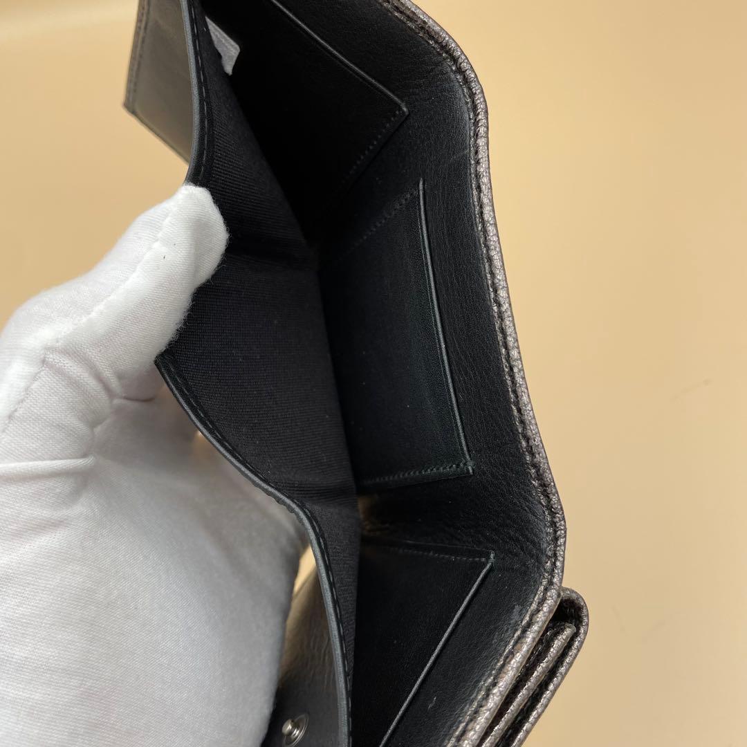 極美品✨JIMMY CHOO / ミニウォレット コンパクト財布 三つ折財布