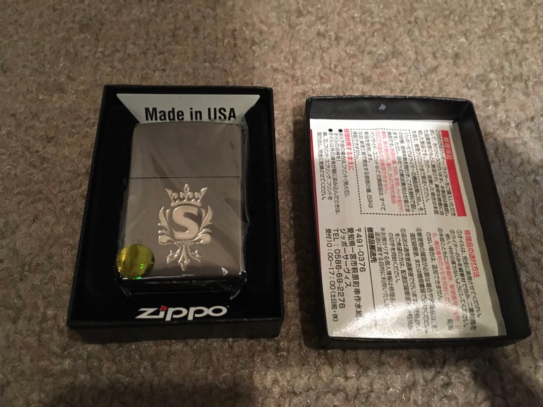 未使用　SCANDAL ZIPPOライター