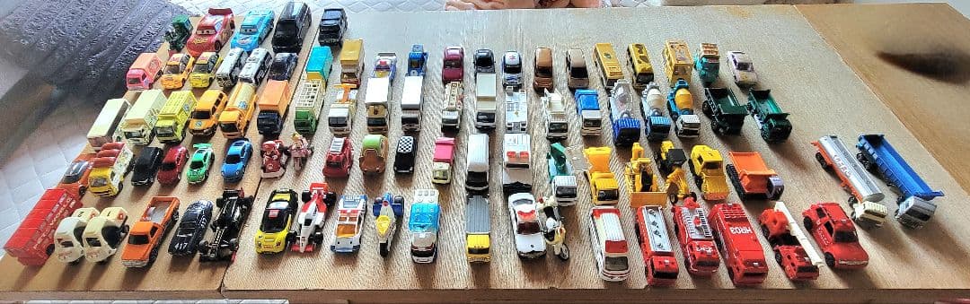 トミカとミニカー 87台セット