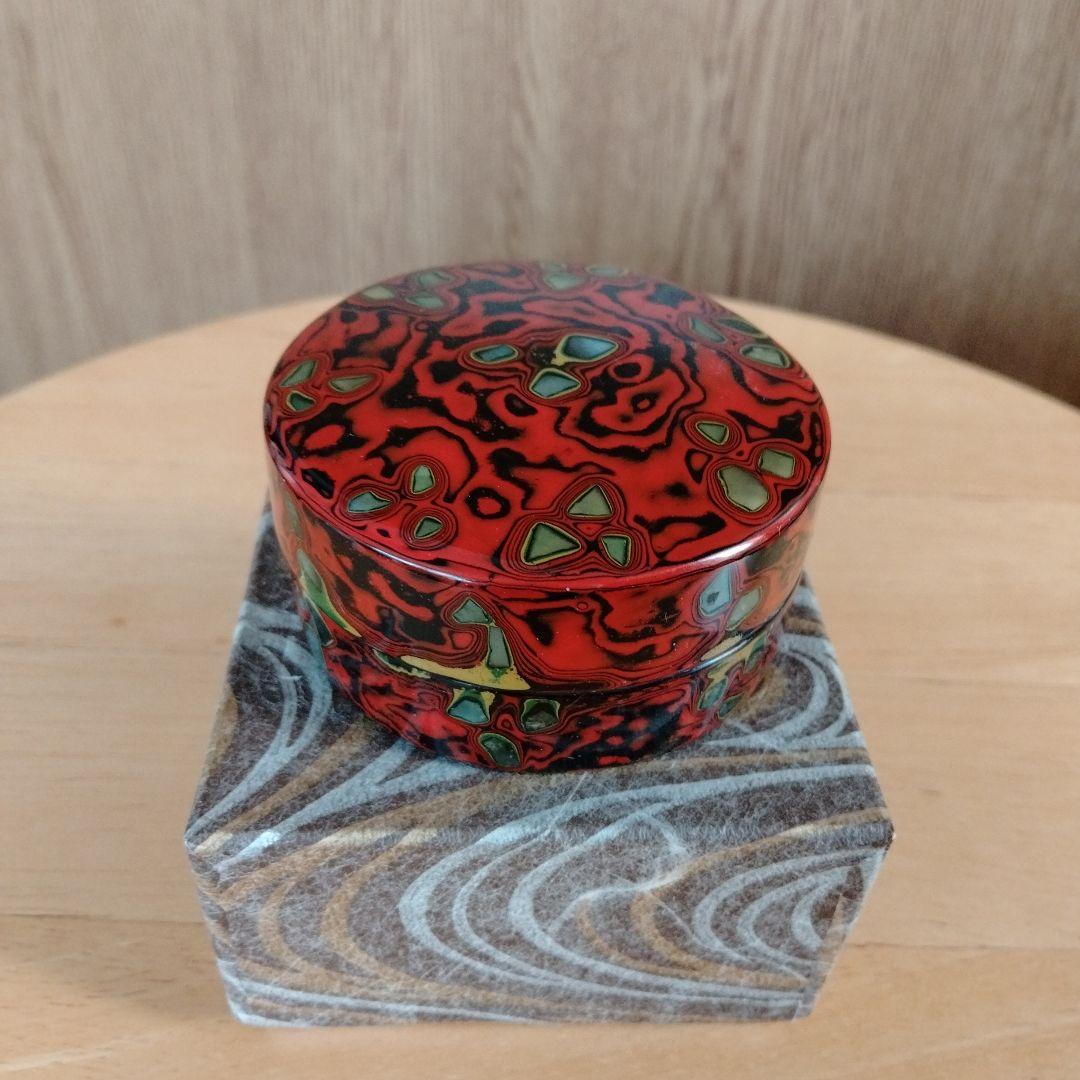 旧家蔵中国骨董【民国時代螺鈿象嵌細工精製香合】貴重希少中国漆器最高級漆塗り美術品