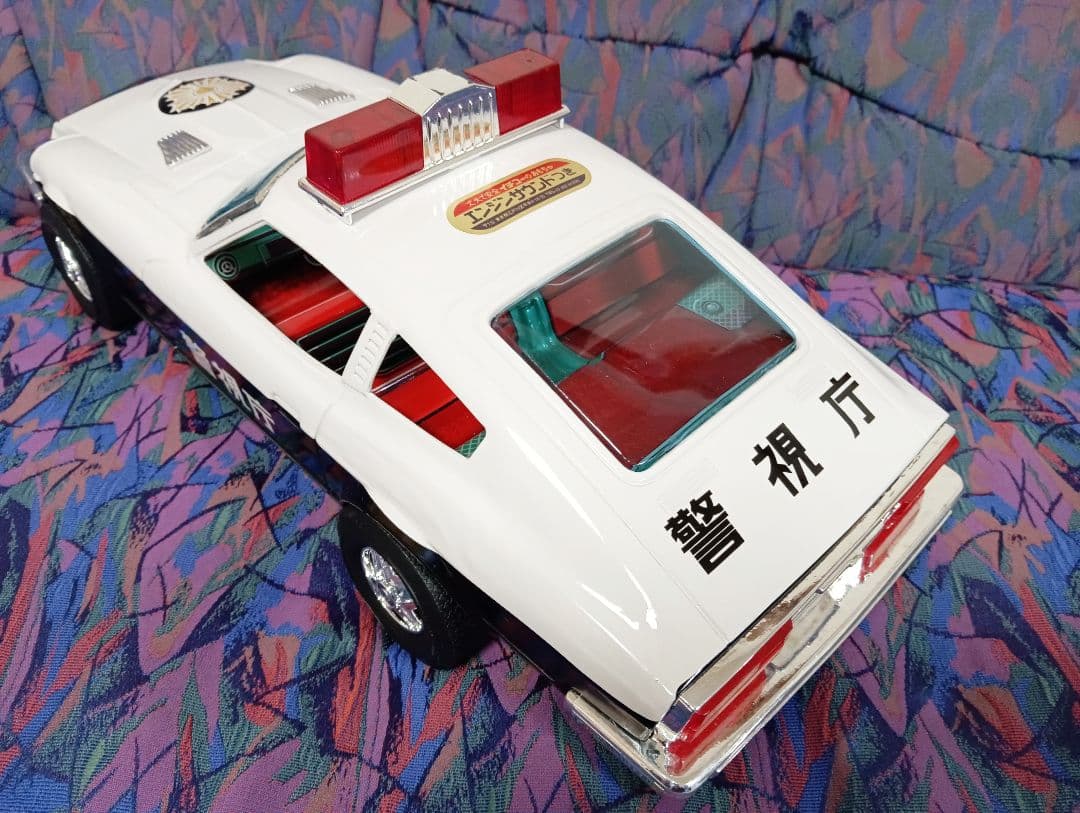 イチコーのニッサン Fairlady Z パトロールカー未使用品 全長47㌢