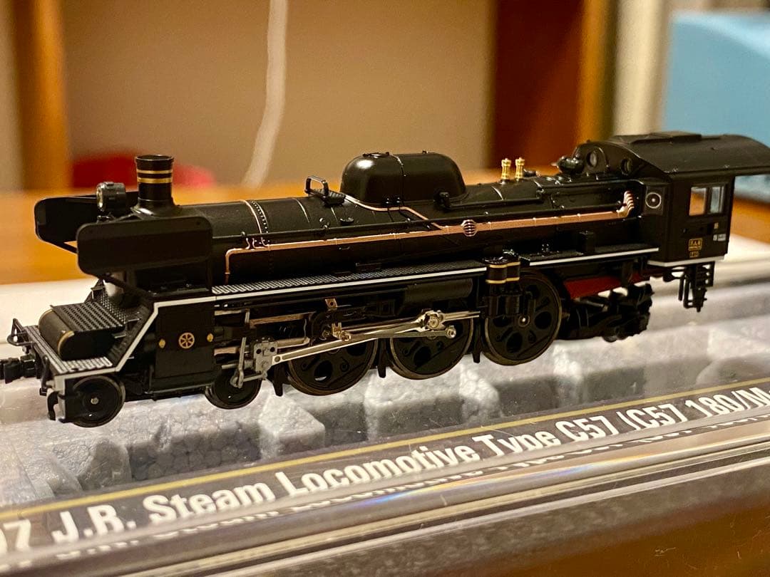 TOMIX C57形蒸気機関車（180号機・門デフ）未使用