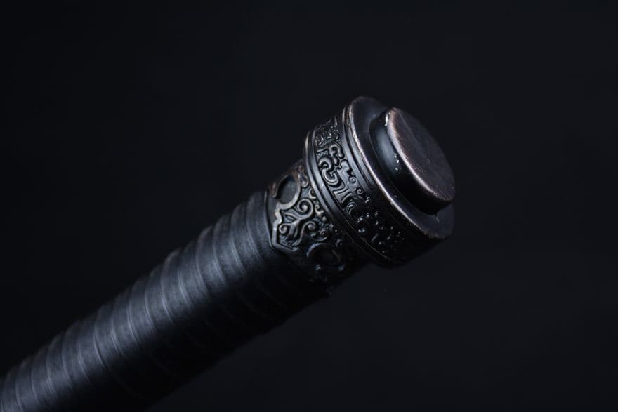 武具　刀装具　日本刀　模造刀 横刀  直刀 曲龍