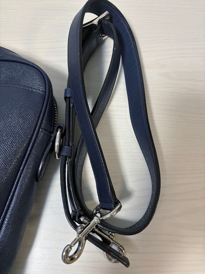 COACH ビジネスバッグ ネイビー