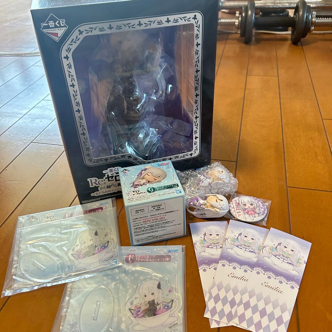 Re:ゼロから始める異世界生活 一番くじ　グッズセット　エキドナ フィギュア