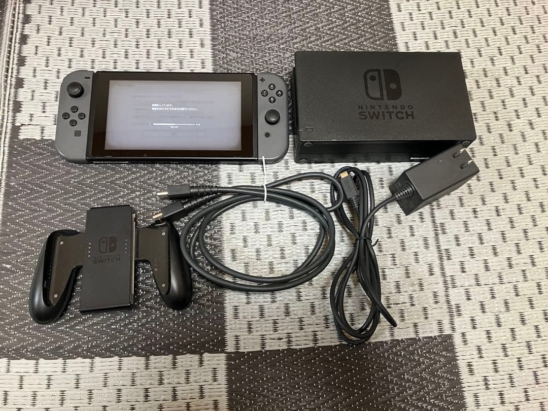 スイッチ　Nintendo Switch Joy-Con L R グレー　本体