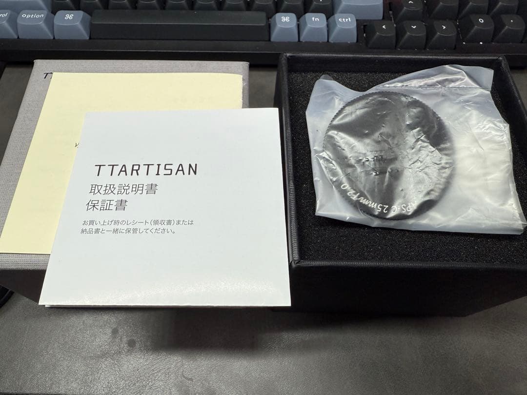 TTArtisan 25mm f/2 C Sony Eマウント用　おまけ付