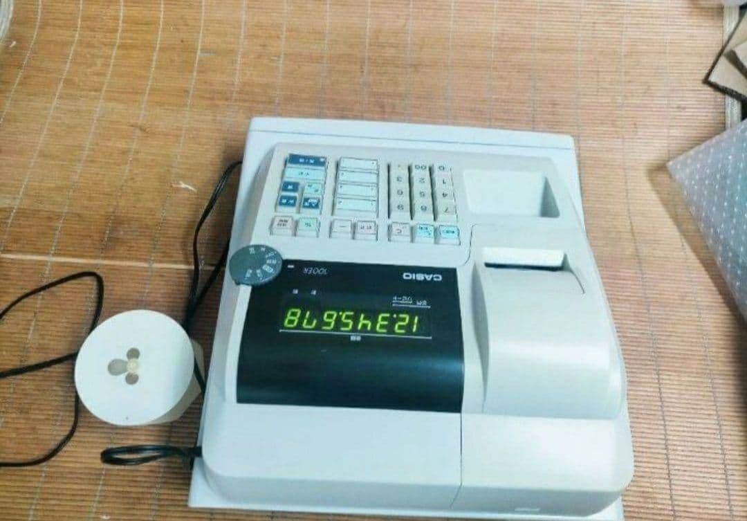 カシオレジスター　100ER　簡単便利特殊　送料込　260110