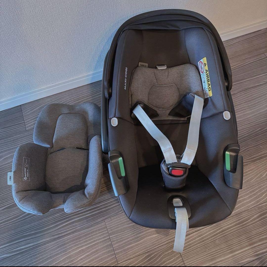 マキシコシ チャイルドシート エアバギー取付アダプター付き
