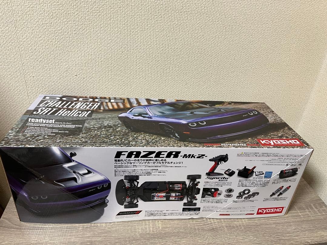 Z*須様 京商　1/10 ダッジチャレンジャーSRTヘルキャット　レディセット