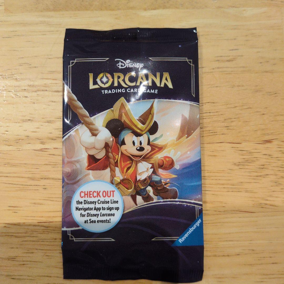 ロルカナカード パイレーツキャプテン ミッキー ディズニー クルーズ限定