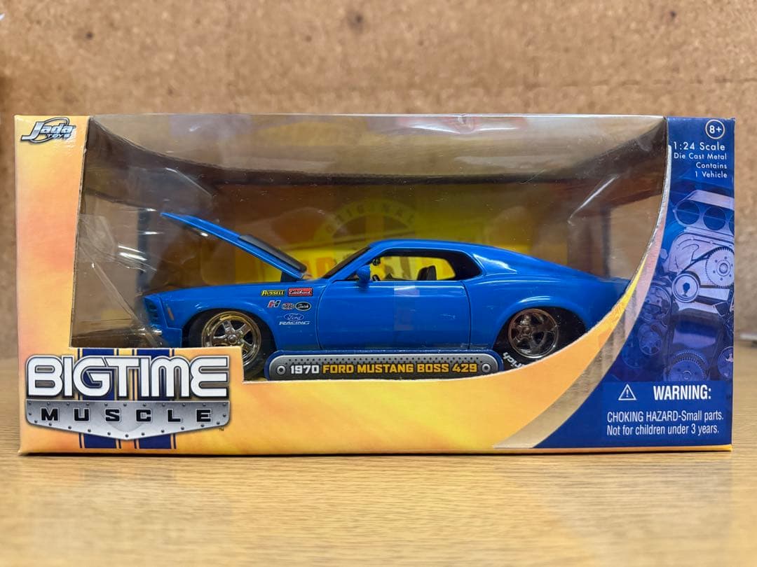 【廃番】1970 Ford Mustang Boss 429 Jada 1/24