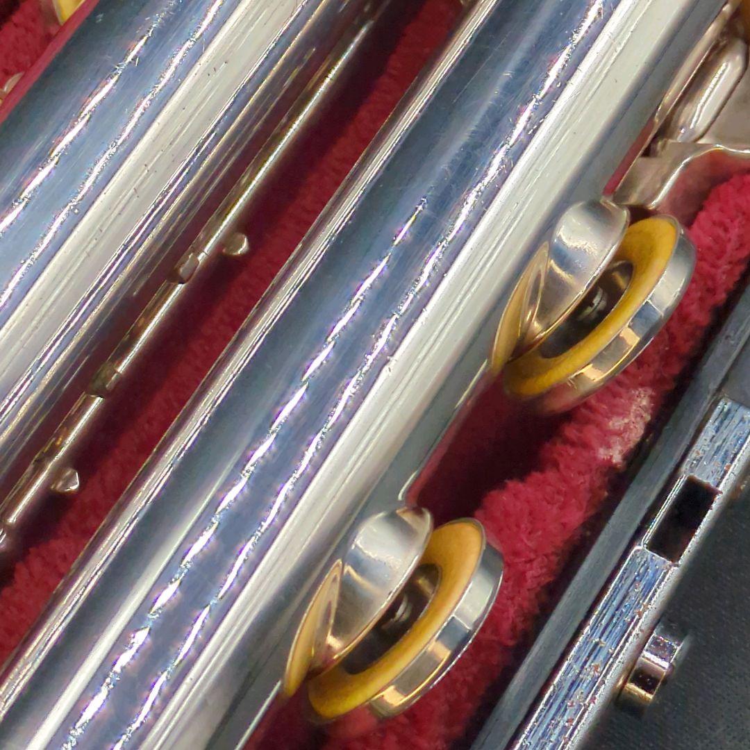 フルート　調整済　ヤマハ　YFL211S（銀メッキ、Eメカ仕様）