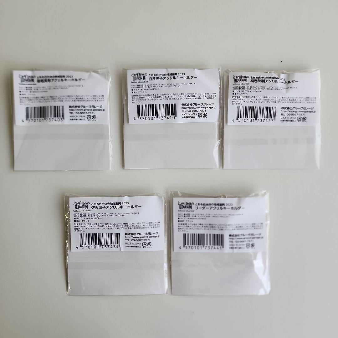 とある自治体の地域復興　2023アクリルキーホルダー