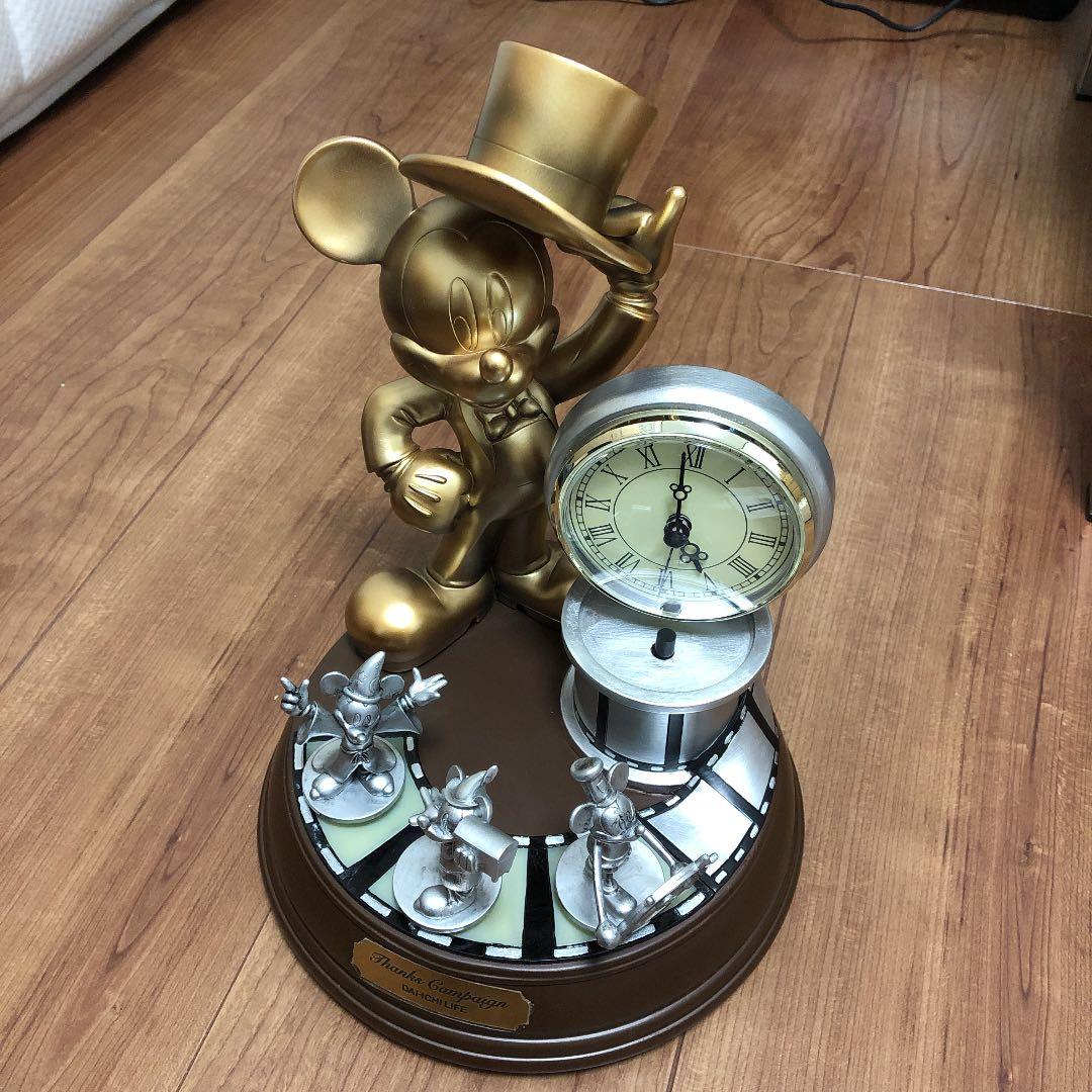 《超レア・非売品》《ジャンク品》時計 ミッキーマウス　ヒストリー・クロック
