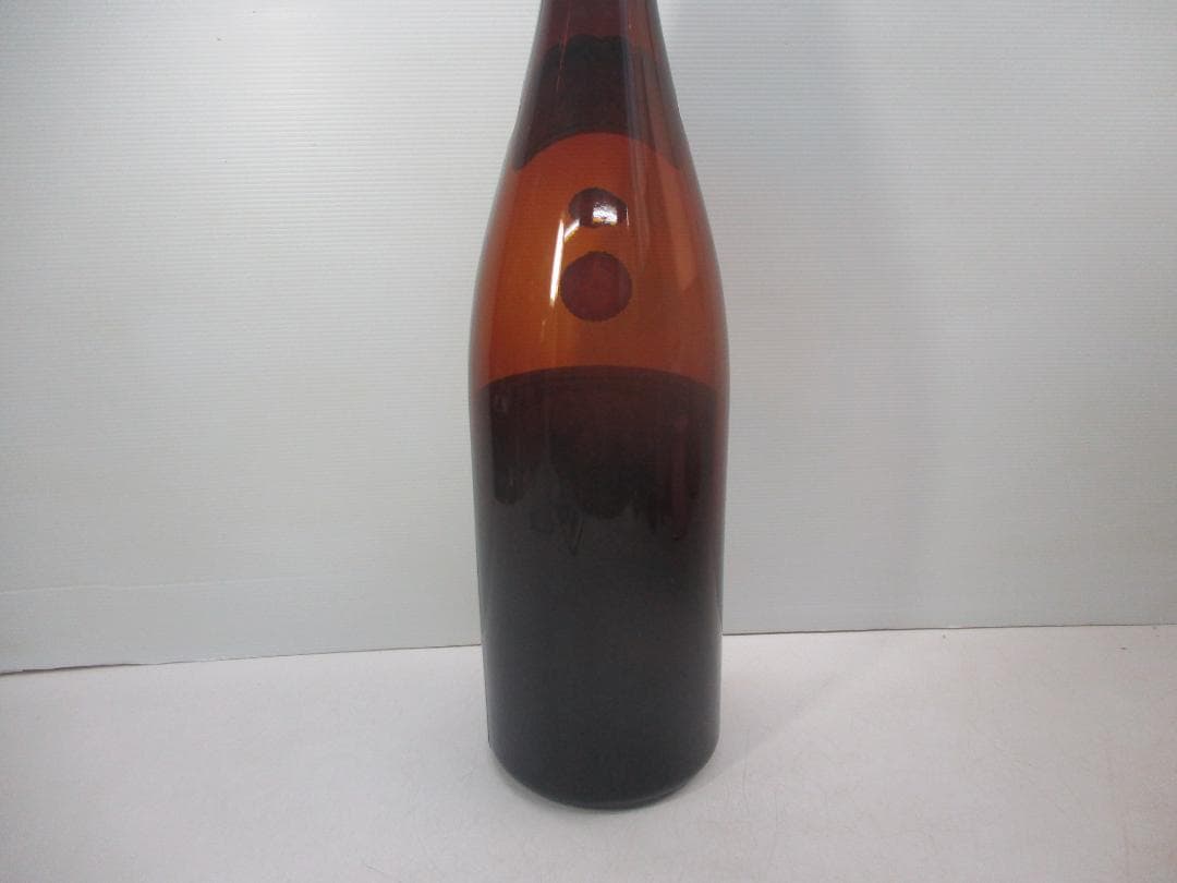 空き瓶 一斗瓶 銘酒「菊乃井」ガラス瓶 特大 レトロ アンティーク o11