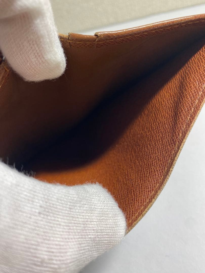 ✨美品✨ルイヴィトン モノグラム ポルトモネビエトレゾール 二つ折り財布